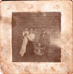 Nina and Herbert Walsh with their children Jerry and Herbert.
