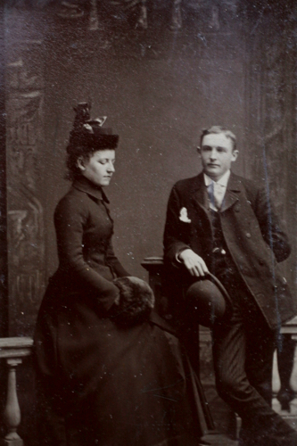Nina Alberta Bishop and Arthur Herbert Walsh