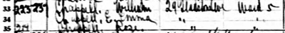 1921 Canada Census, Niagara Falls, Ontario, entry for William C Chappell
