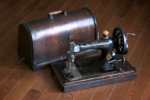 William Chappell's Singer sewing machine