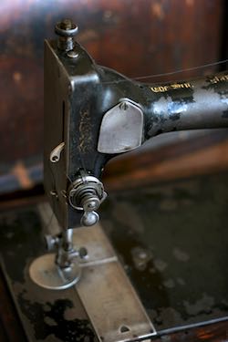 William Chappell's Singer sewing machine