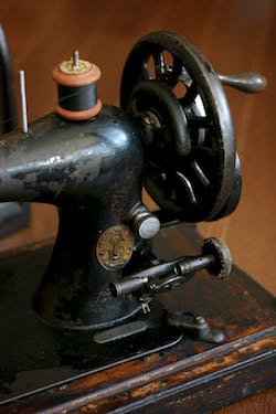 William Chappell's Singer sewing machine