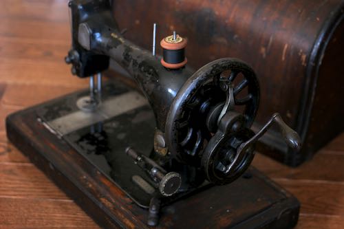 William Chappell's Singer sewing machine